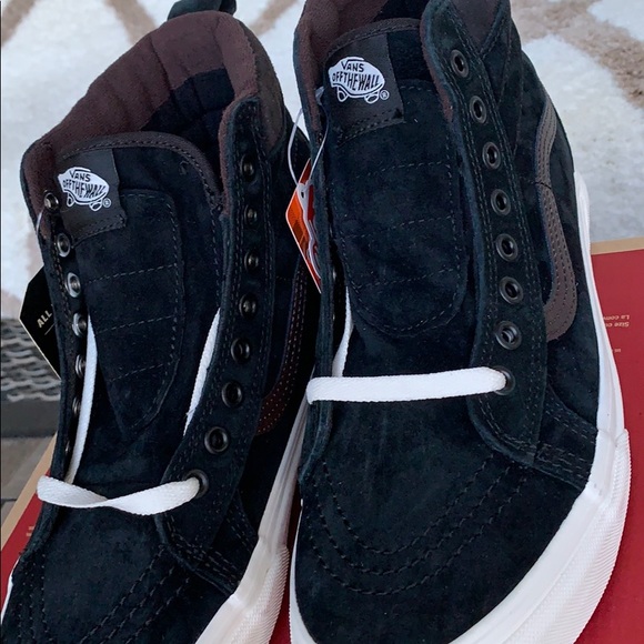 • VANS SK8-Hi Mte Black/Chocolate Torte Men’s - Picture 9 of 16